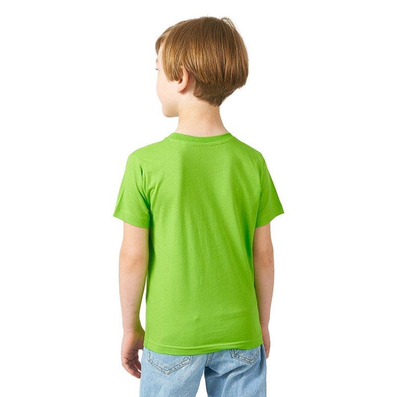 Футболка "Heavy Super Club" детская, зеленое яблоко