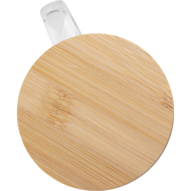 Стеклянная кружка с заварочной емкостью "Milfoil"