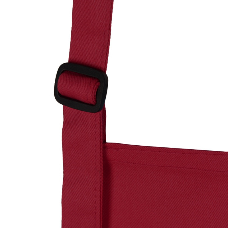 Хлопковый фартук 180gsm, бордо