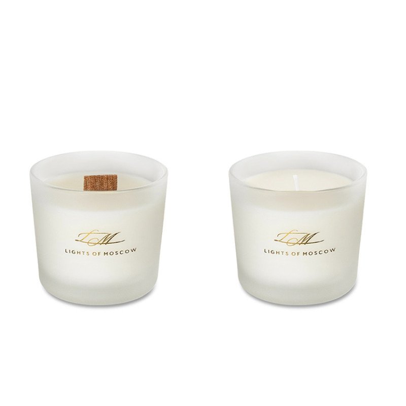 Набор для создания 2-х ароматических свечей: имбирный пряник, рождественская елка