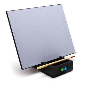 Планшет для рисования водой Акваборд, черный/серый