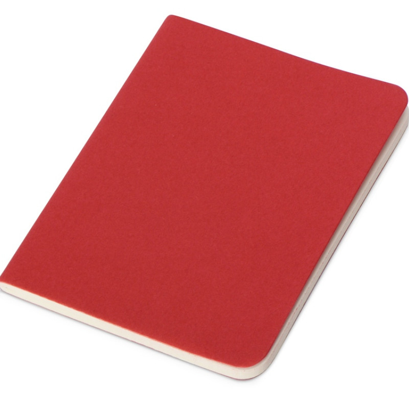 Блокнот A6 Stitch в линейку, красный (Р)