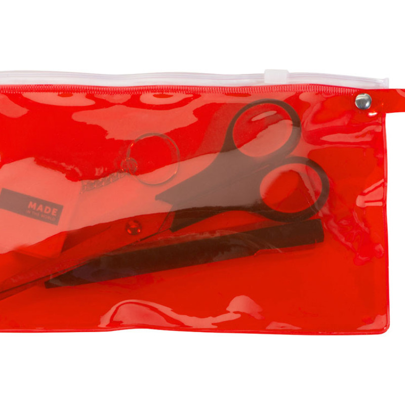 Пенал "Веста", красный