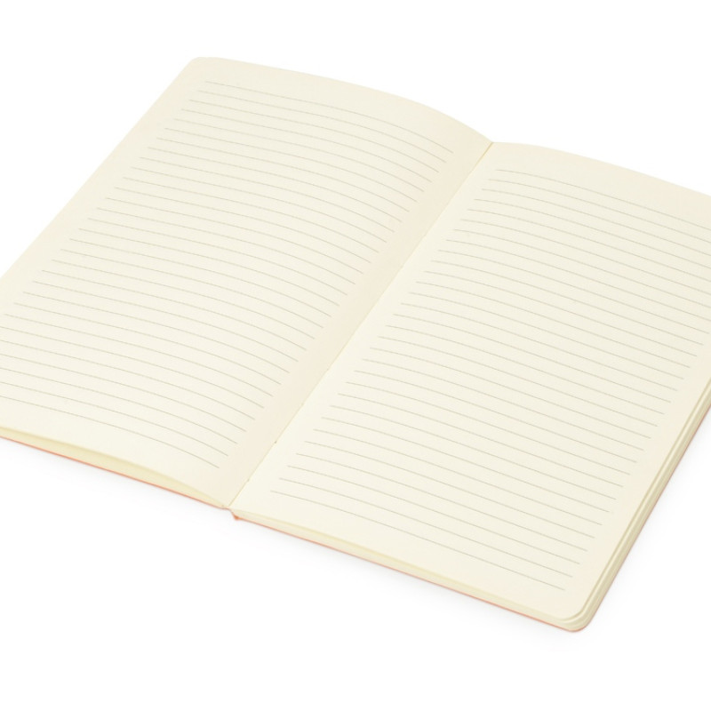 Блокнот «Wispy» линованный в мягкой обложке, оранжевый (Р)