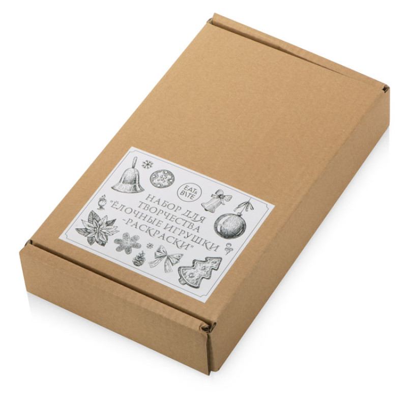 Набор для творчества «Ёлочные игрушки-раскраски»