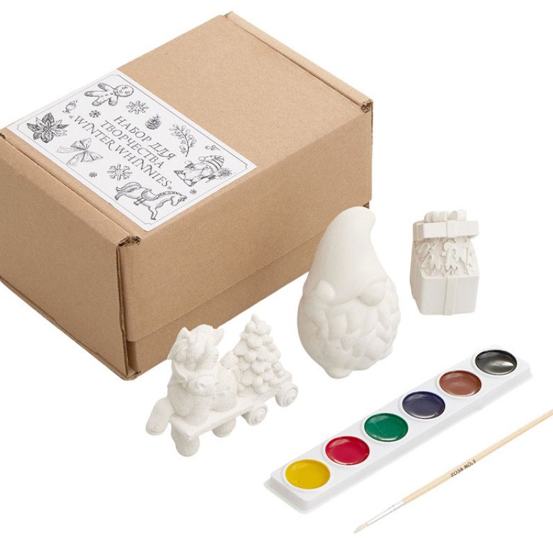 Набор для творчества из гипса «Winter Whinnies»