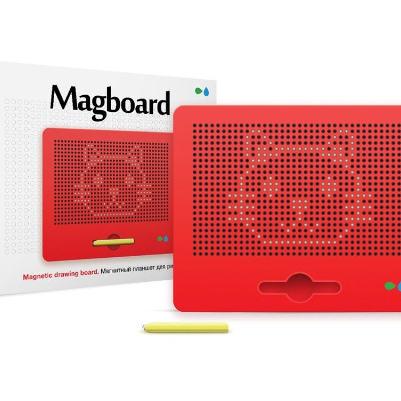 Магнитный планшет для рисования Magboard, красный