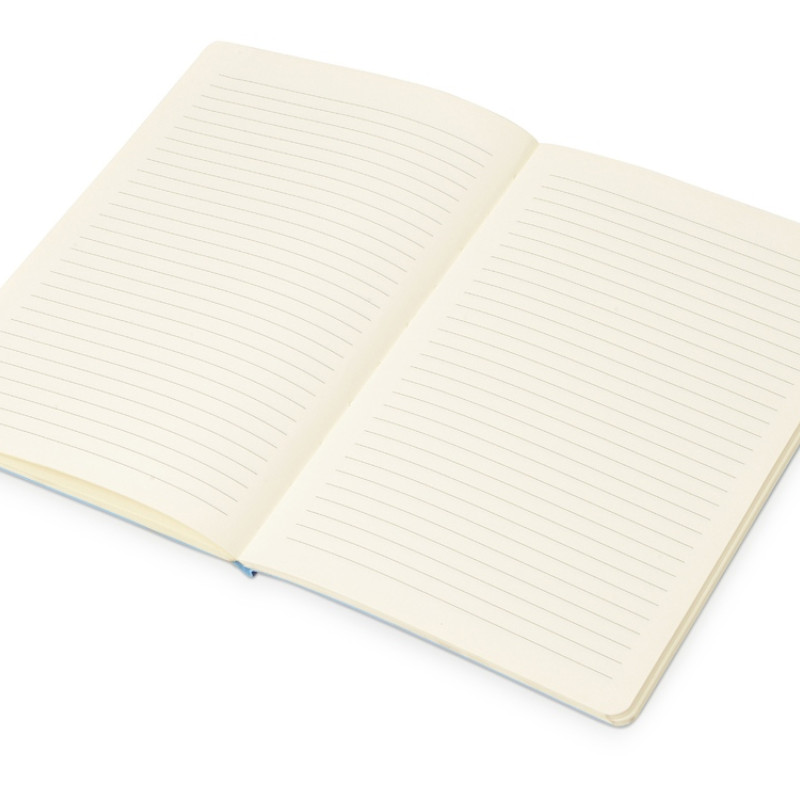 Блокнот «Wispy» линованный в мягкой обложке, синий (Р)