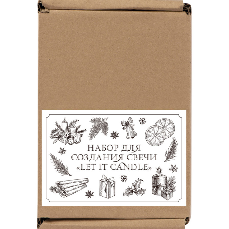 Набор для создания свечи «Let it Candle»