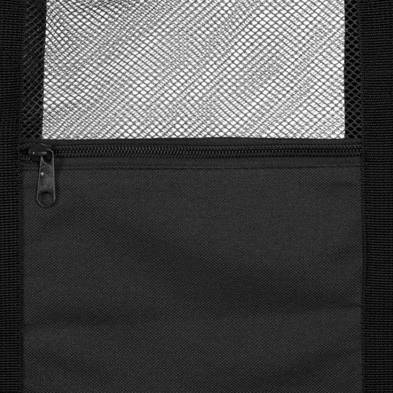 Сумка для шопинга и пляжа «Coolmesh» с изотермическим отделением внизу, черный