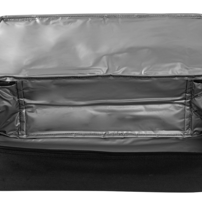 Сумка для шопинга и пляжа «Coolmesh» с изотермическим отделением внизу, черный