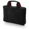 Сумка для документов "Troit", черный/красный