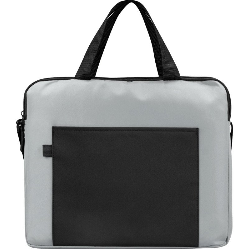 Конференц сумка для документов "Congress", серый/черный