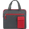 Конференц сумка "Session", серый/красный