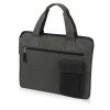 Конференц сумка "Session", серый/черный