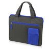 Конференц сумка "Session", серый/синий