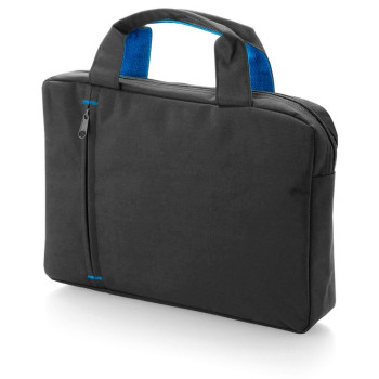 Сумка для документов "Troit", серо-синий/ярко-синий