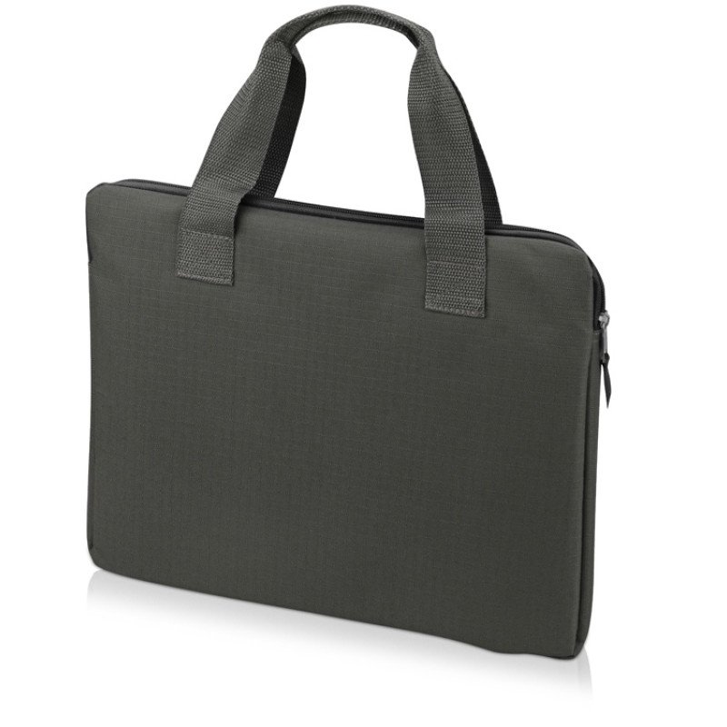 Конференц сумка "Session", серый/черный