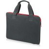 Конференц сумка "Session", серый/красный