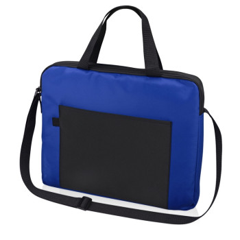 Конференц сумка для документов "Congress", синий/черный