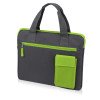Конференц сумка "Session", серый/зеленый