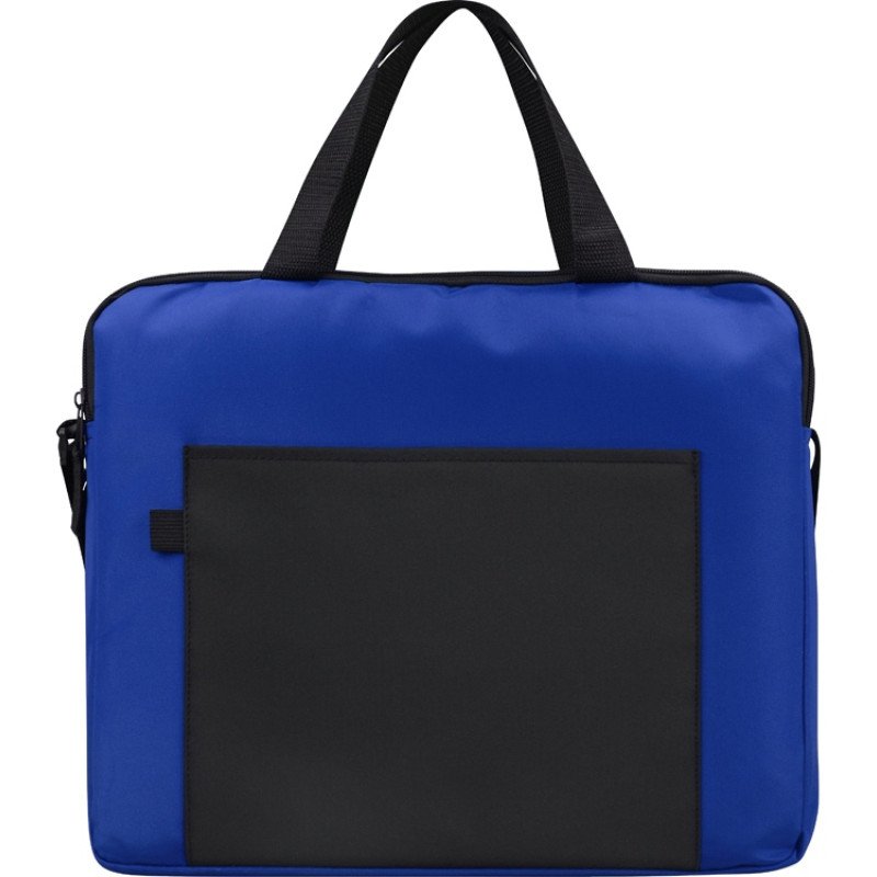 Конференц сумка для документов "Congress", синий/черный