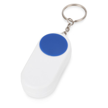 Брелок-футляр для  таблеток «Pill», белый/синий