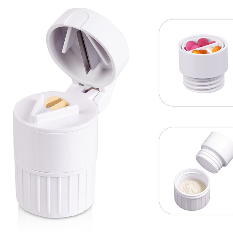 Футляр для мелочей с измельчителем "Avicenna", белый