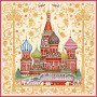 Платок "Собор Василия Блаженного"