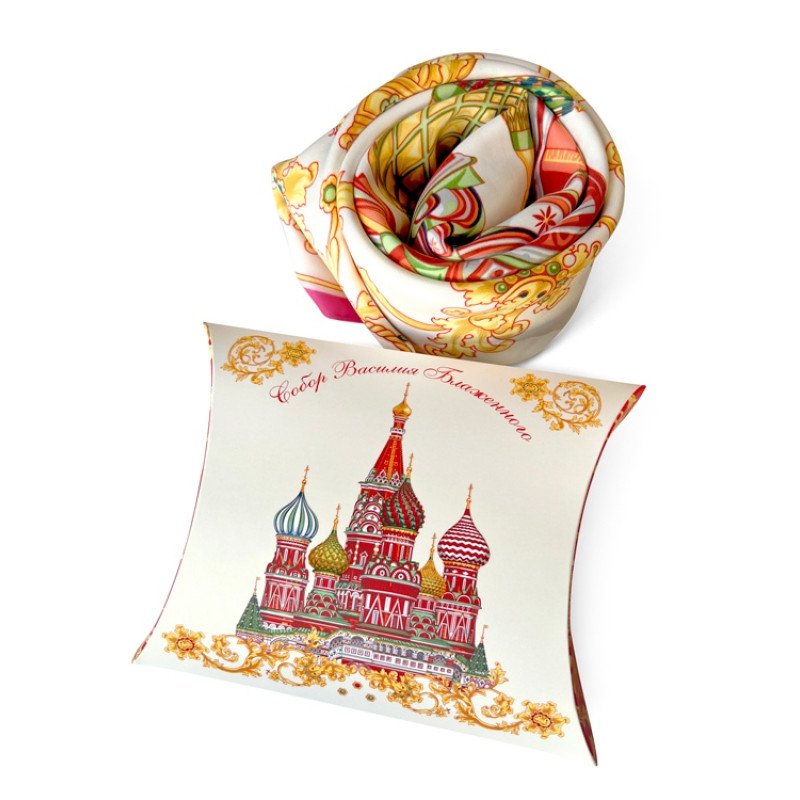 Платок "Собор Василия Блаженного"