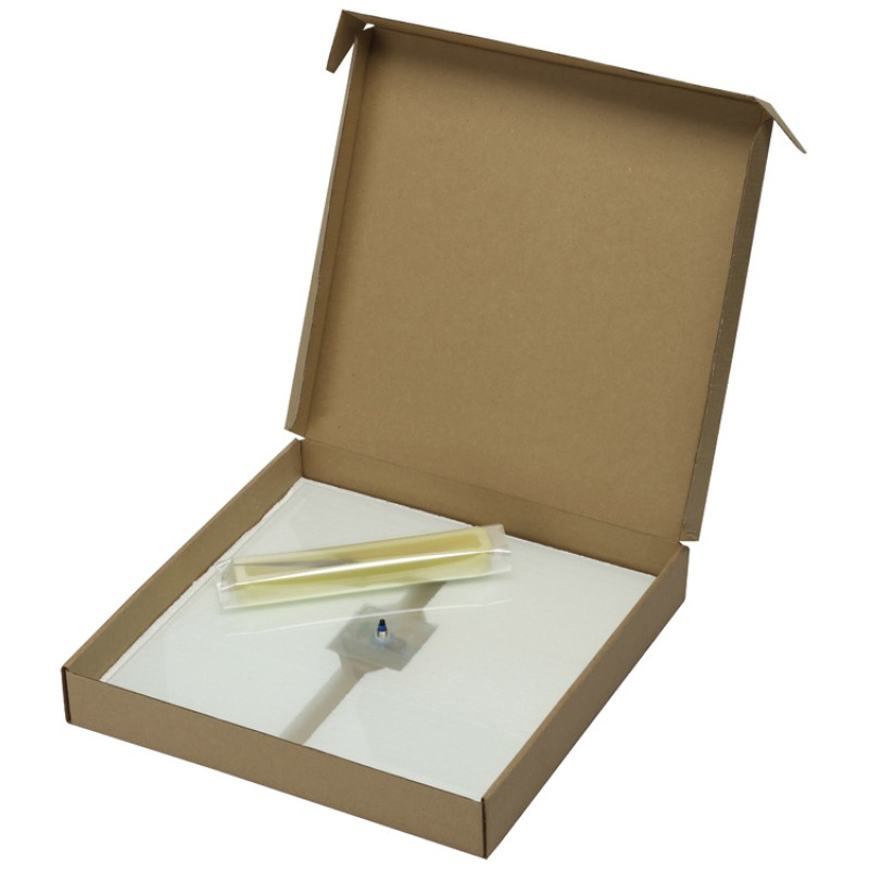 Часы настенные квадратные из стекла 28х28 см «Nile» (Р)