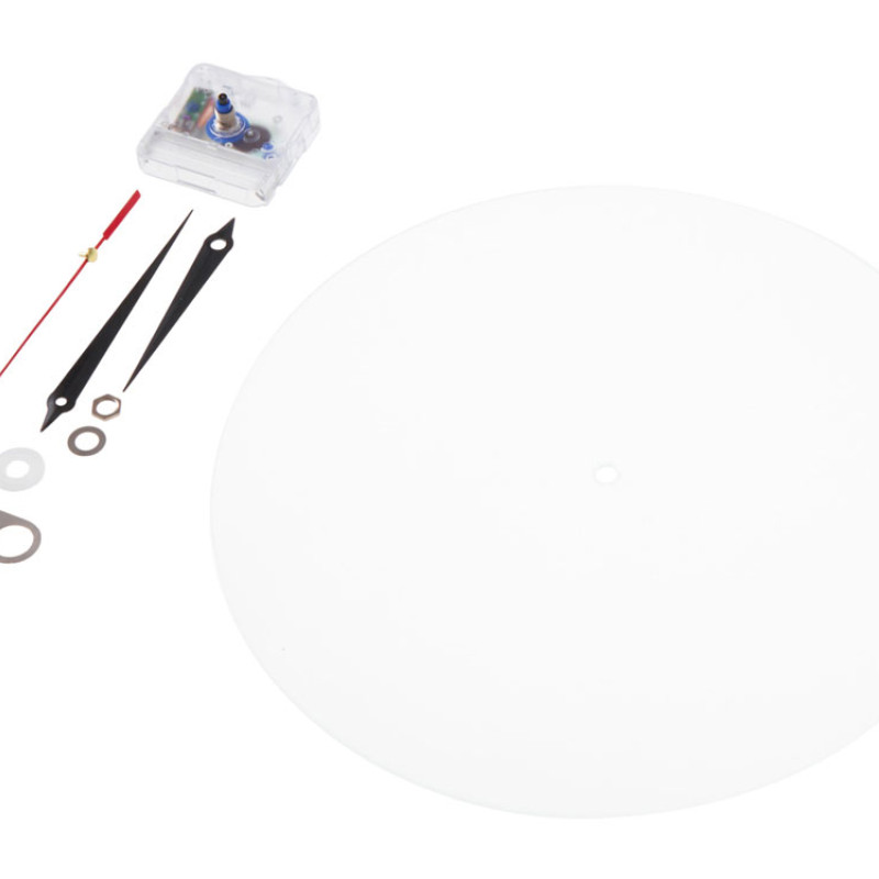 Часы настенные круглые из стекла 28 см «Thames»