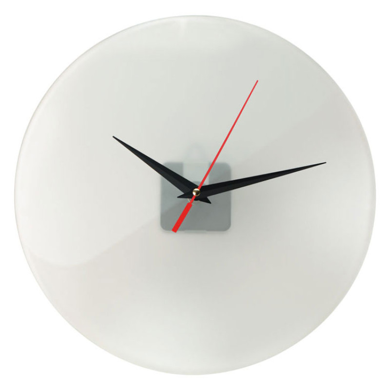 Часы настенные круглые из стекла 28 см «Thames» (Р)