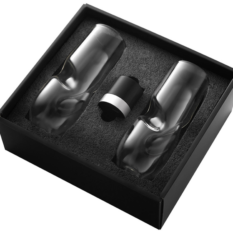 Набор из двух бокалов и пробки для шампанского "Bubbly Bliss"