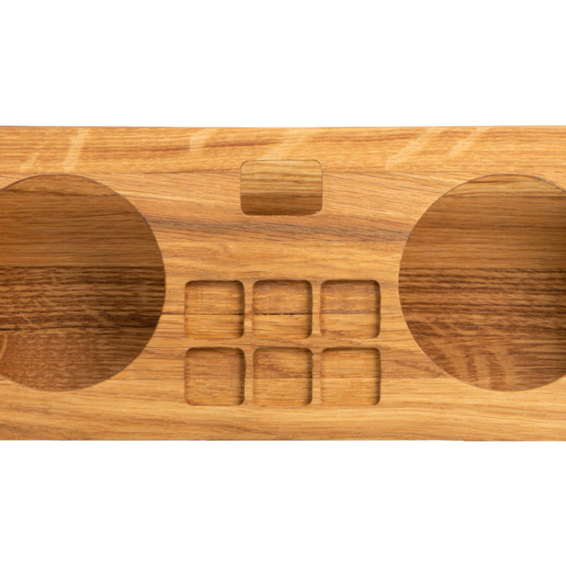 Набор для виски и коктейлей на подставке из дуба «Whiskey Party» (Р) Набор для виски и коктейлей на подставке из дуба «Whiskey Party» (Р)