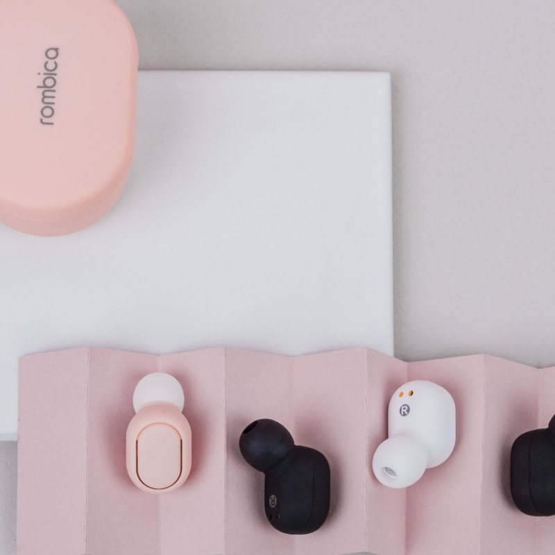 Наушники Rombica Mysound Play - Rose/TWS