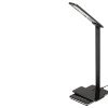 Настольная лампа с функцией беспроводной зарядки "Starline", черный