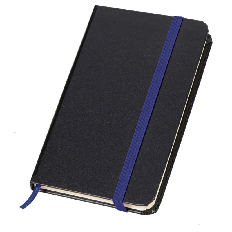 Блокнот "Имлес", черный/синий
