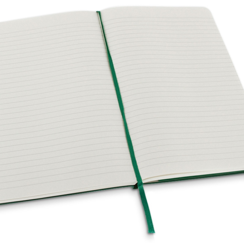 Записная книжка Moleskine Classic (в линейку) в твердой обложке, Large (13х21см), зеленый