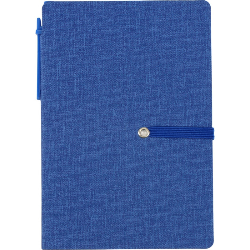 Набор стикеров А6 "Write and stick" с ручкой и блокнотом, синий (Р)