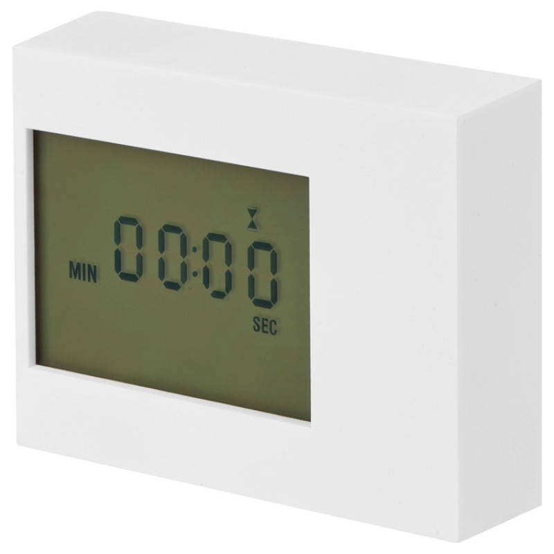 Настольные электронные мультифункциональные часы "Rotatio" с подсветкой, белый