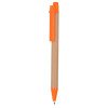 Блокнот А6 «Write and stick» с ручкой и набором стикеров, оранжевый