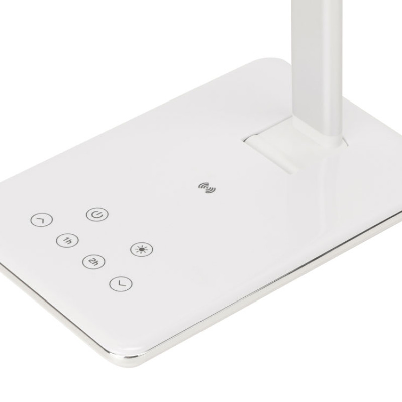 Настольная лампа с функцией беспроводной зарядки "Starline", белый