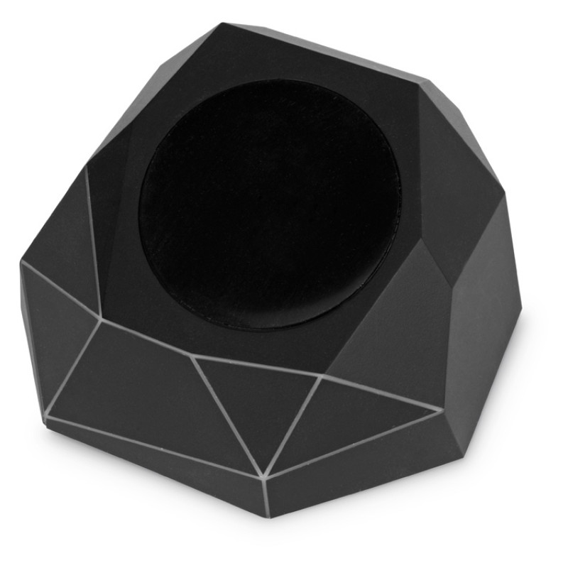 Док-станция «Geo Dock» с быстрой беспроводной зарядкой, черный с белой подсветкой. XOOPAR