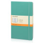 Записная книжка Moleskine Classic (в линейку) в твердой обложке, Large (13х21см), морская волна