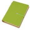 Блокнот А6 «Write and stick» с ручкой и набором стикеров, зеленое яблоко