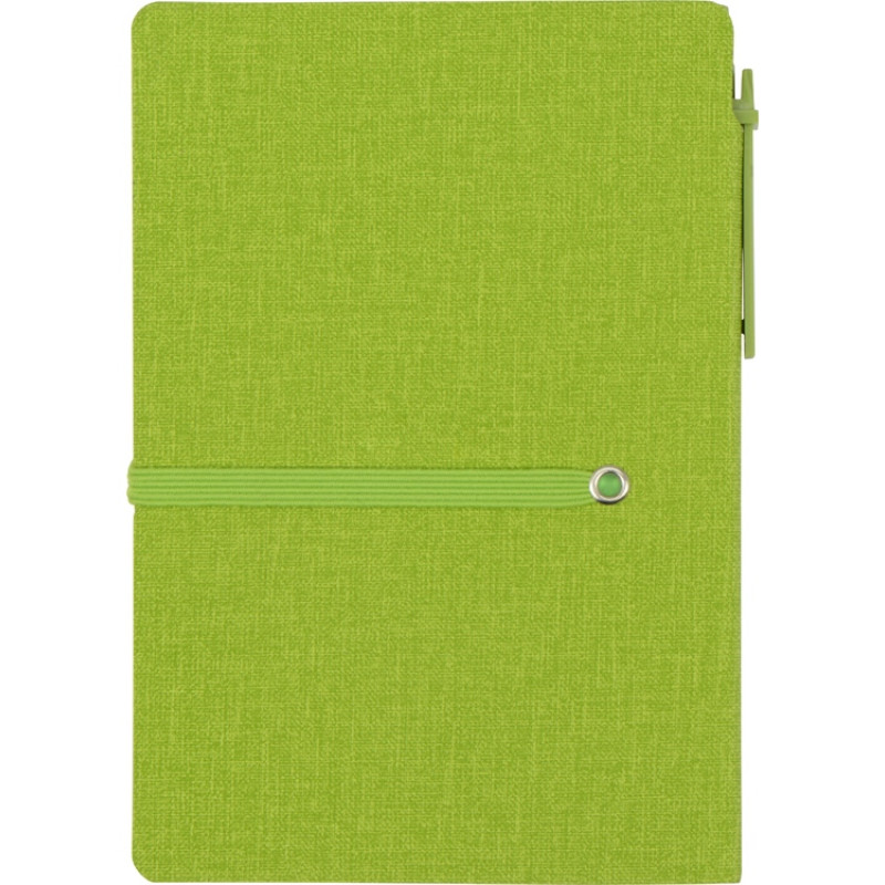 Набор стикеров А6 "Write and stick" с ручкой и блокнотом, зеленое яблоко (Р)