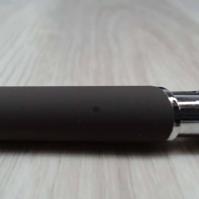 Ручка металлическая soft-touch шариковая со стилусом «Sway», серый/серебристый (P)