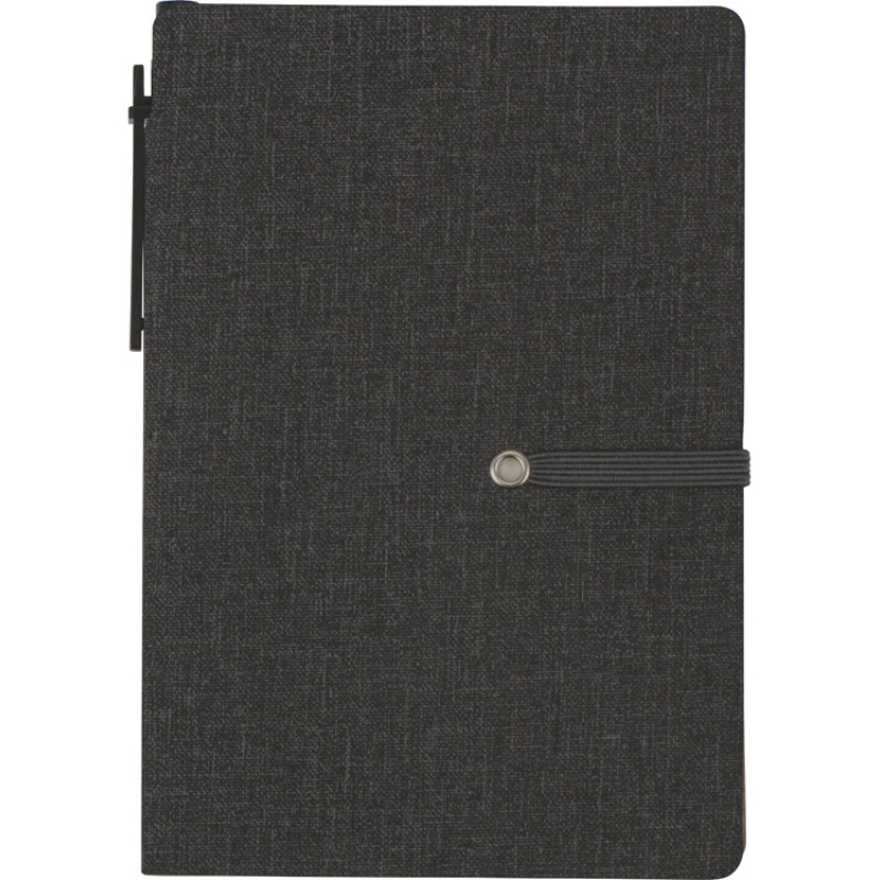 Набор стикеров А6 "Write and stick" с ручкой и блокнотом, черный (Р)