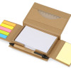 Канцелярский набор для записей "Stick box", натуральный
